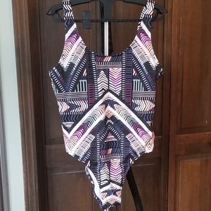 Victoria's Secret Tribal Print One Piece Swimsuit